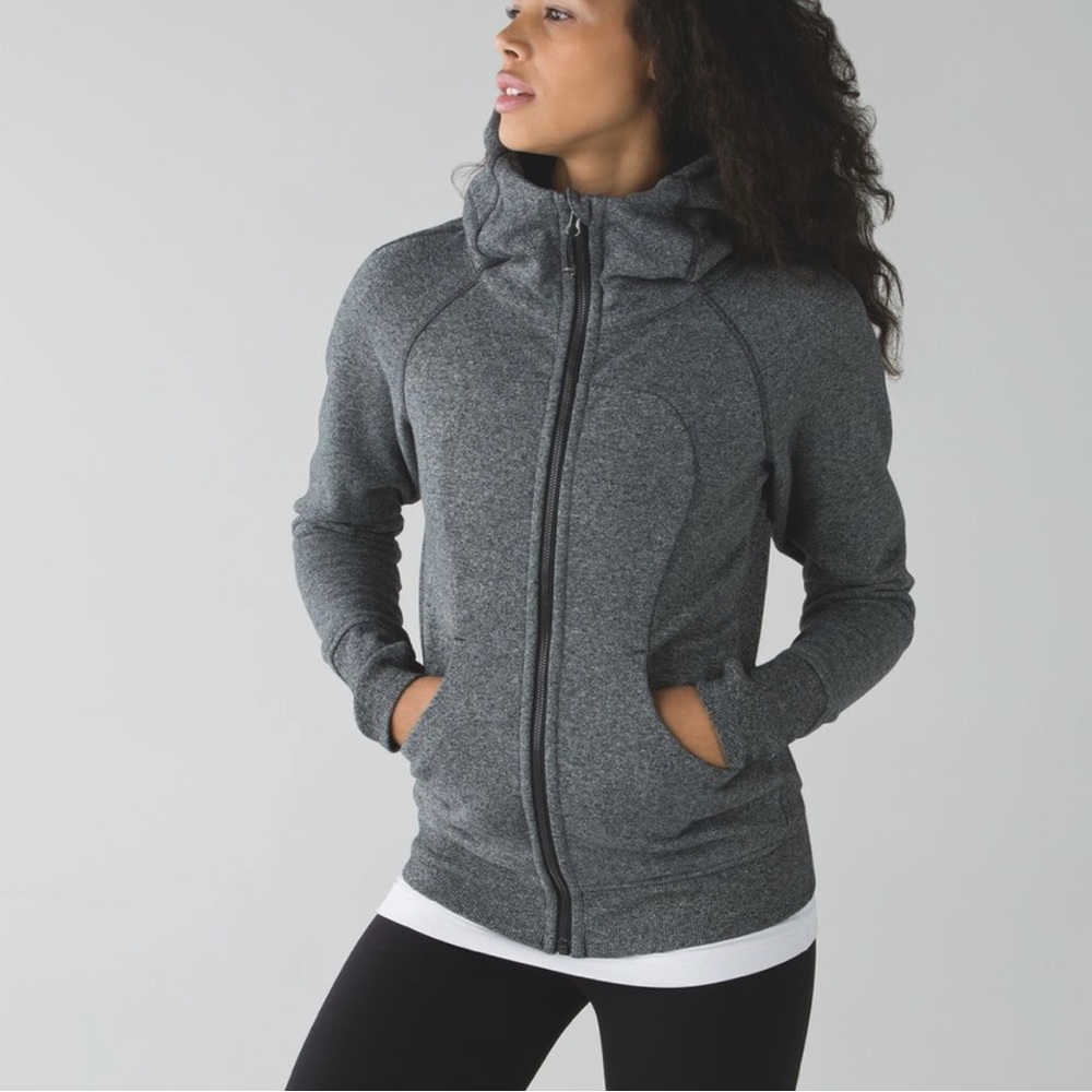 Charcoal Grey Lululemon Scuba Hoodie Size 6 *LIKE NEW*